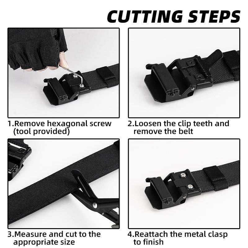 🎁Last Day Promotion 🔥EDC Nylon Ratchet Belt